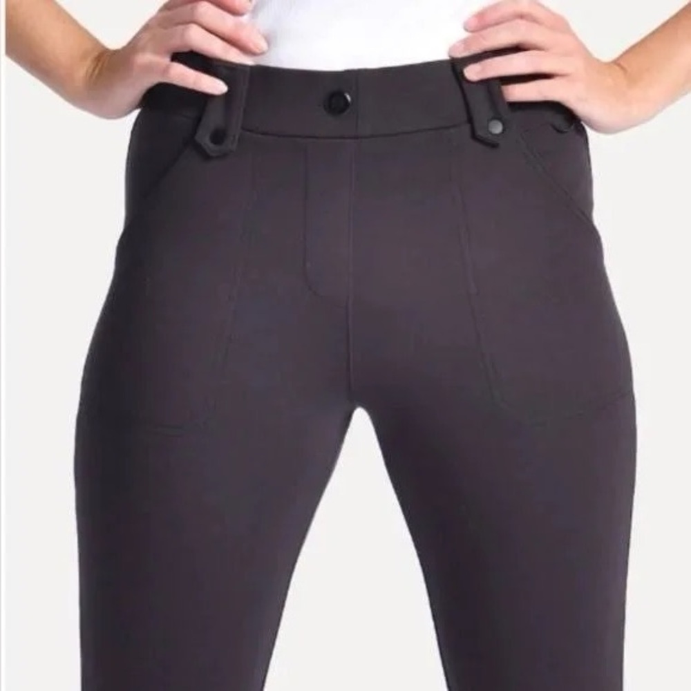 Betabrand Utility Pant XS Brown NIB NWT - Picture 4 of 5